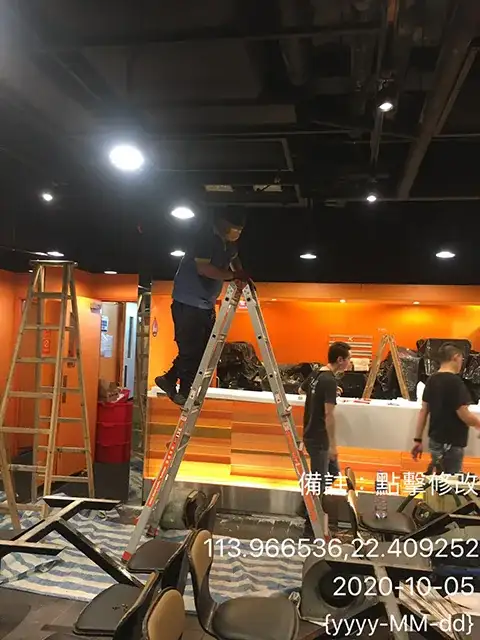 冷氣清洗現場 10